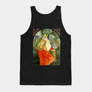 Alphonse Mucha Art Nouveau Fantasy Sokol Festival Vintage Tank Top